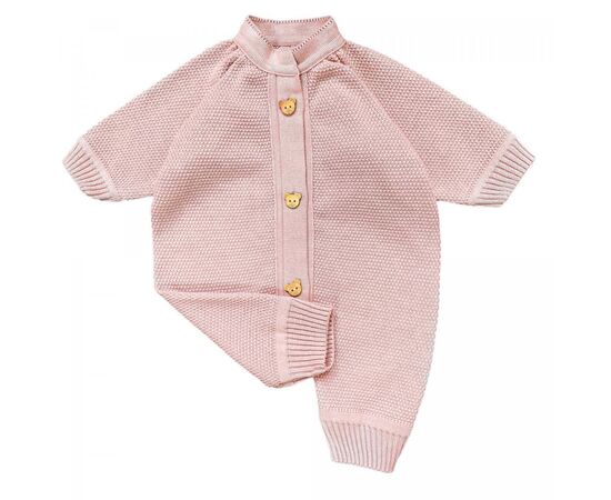 Набор детской одежды Прованс для младенцев Розовый 3 единицы (плед, человечек, пинетки (4823093427907), изображение 5