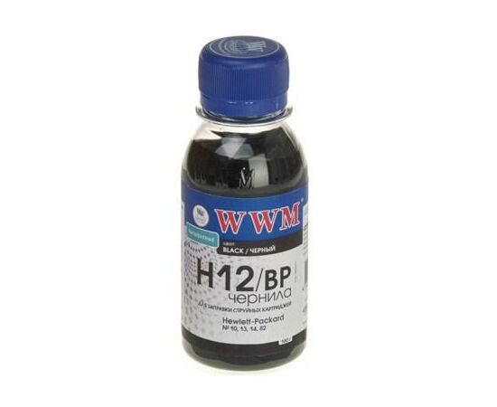 Чорнило WWM HP №10/13/14/82 (Black Pigment) (H12/BP-2)