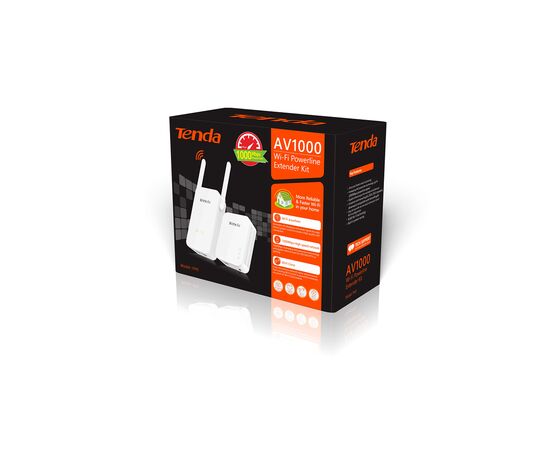 Адаптер Powerline Tenda PH5, изображение 4 Адаптер Powerline Tenda PH5, изображение 4