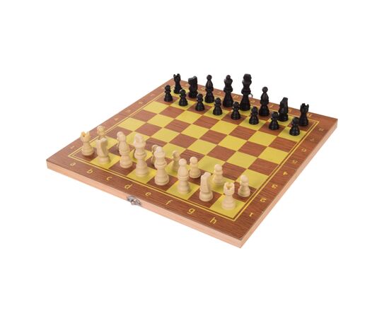 Настільна гра A-Toys 3 в 1 шахи, шашки, нарди (623A)