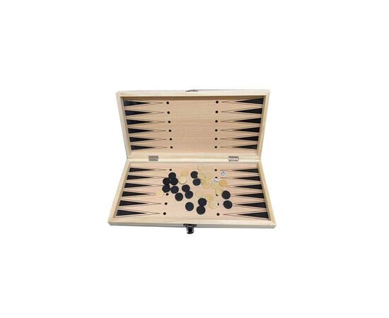 Настольная игра A-Toys 3 в 1 шахматы, шашки, нарды (W7781), изображение 2 Настольная игра A-Toys 3 в 1 шахматы, шашки, нарды (W7781), изображение 2