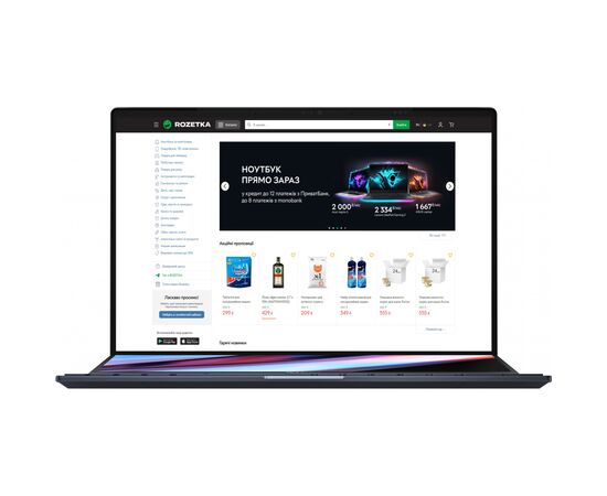 Ноутбук ASUS Zenbook Pro 14 Duo OLED UX8402VU-P1060 (90NB10X2-M003M0), изображение 2