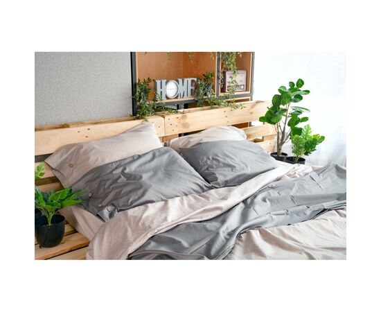 Простынь Ardesto на резинке Mix&Match сатин 180х200+30 см айвори (ART1820FSC), изображение 9 Простынь Ardesto на резинке Mix&Match сатин 180х200+30 см айвори (ART1820FSC), изображение 9