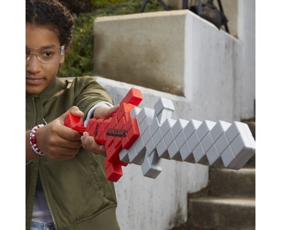 Игрушечное оружие Hasbro Nerf Minecraft Меч Хартстилер (F7597), изображение 4 Игрушечное оружие Hasbro Nerf Minecraft Меч Хартстилер (F7597), изображение 4