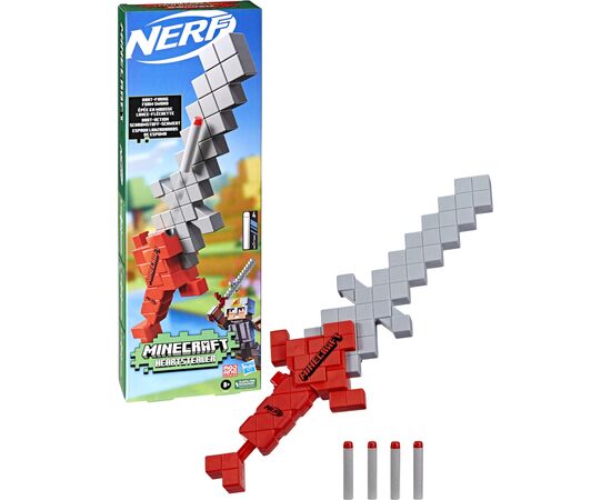 Игрушечное оружие Hasbro Nerf Minecraft Меч Хартстилер (F7597)