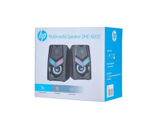 Акустическая система HP DHE-6000 LED RGB Black (DHE-6000), изображение 6