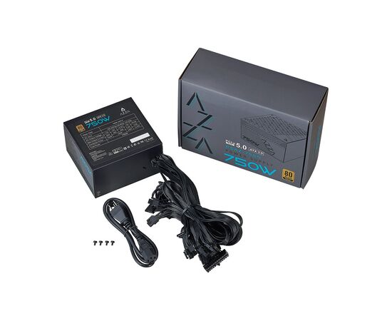 Блок питания Azza 750W (PSAZ-750G ATX3.0), изображение 4 Блок питания Azza 750W (PSAZ-750G ATX3.0), изображение 4