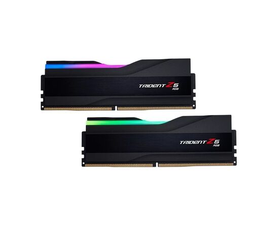 Модуль пам'яті для комп'ютера DDR5 48GB (2x24GB) 7200 MHz Trident Z5 RGB Black G.Skill (F5-7200J3646F24GX2-TZ5RK)