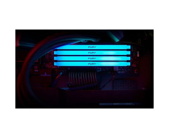 Модуль памяти для компьютера DDR4 32GB (2x16GB) 3200 MHz Beast RGB Kingston Fury (ex.HyperX) (KF432C16BB12AK2/32), изображение 5 Модуль памяти для компьютера DDR4 32GB (2x16GB) 3200 MHz Beast RGB Kingston Fury (ex.HyperX) (KF432C16BB12AK2/32), изображение 5