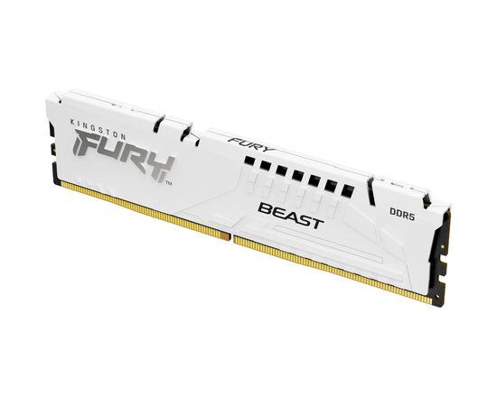 Модуль пам'яті для комп'ютера DDR5 32GB 5600 MHz Beast White Kingston Fury (ex.HyperX) (KF556C36BWE-32), зображення 3 Модуль пам'яті для комп'ютера DDR5 32GB 5600 MHz Beast White Kingston Fury (ex.HyperX) (KF556C36BWE-32), зображення 3