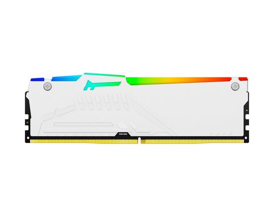 Модуль памяти для компьютера DDR5 32GB 5600 MHz Beast White RGB Kingston Fury (ex.HyperX) (KF556C36BWEA-32), изображение 2 Модуль памяти для компьютера DDR5 32GB 5600 MHz Beast White RGB Kingston Fury (ex.HyperX) (KF556C36BWEA-32), изображение 2