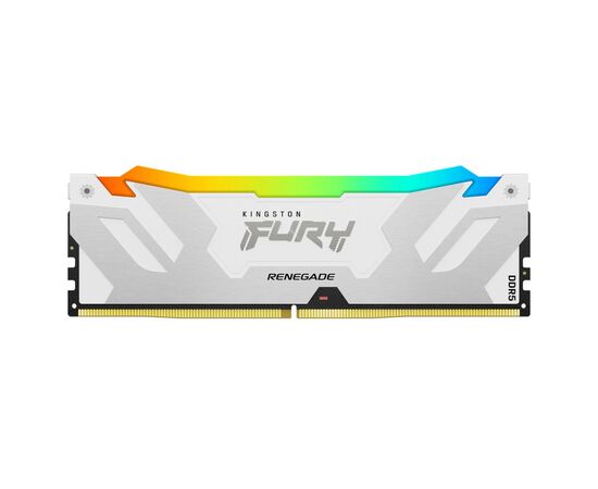 Модуль пам'яті для комп'ютера DDR5 32GB 6000 MHz Renegade RGB White Kingston Fury (ex.HyperX) (KF560C32RWA-32)