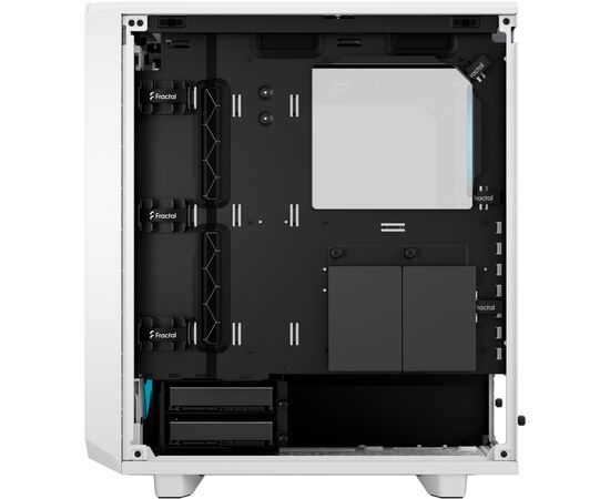 Корпус Fractal Design Meshify 2 Compact RGB White TG (FD-C-MES2C-08), изображение 5 Корпус Fractal Design Meshify 2 Compact RGB White TG (FD-C-MES2C-08), изображение 5