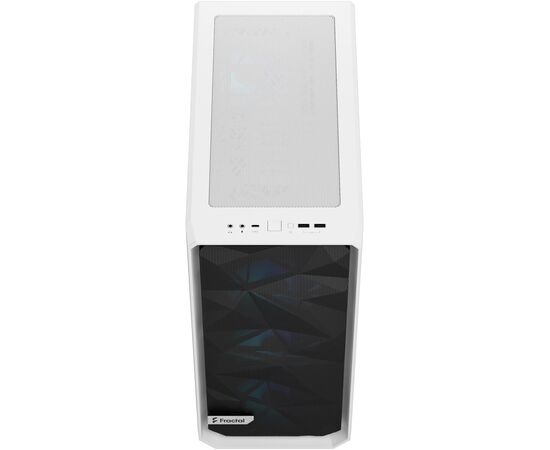 Корпус Fractal Design Meshify 2 Compact RGB White TG (FD-C-MES2C-08), изображение 6 Корпус Fractal Design Meshify 2 Compact RGB White TG (FD-C-MES2C-08), изображение 6