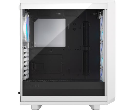 Корпус Fractal Design Meshify 2 Compact RGB White TG (FD-C-MES2C-08), изображение 7 Корпус Fractal Design Meshify 2 Compact RGB White TG (FD-C-MES2C-08), изображение 7