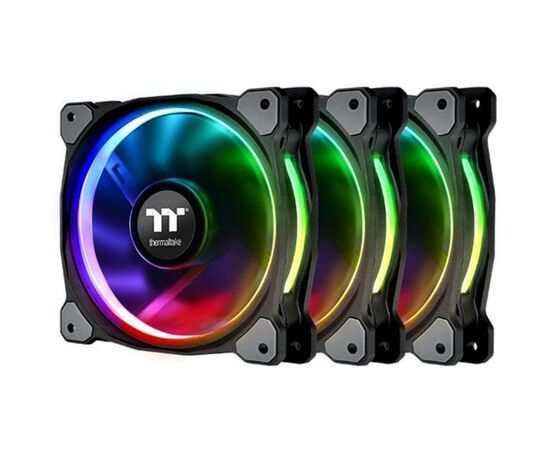 Кулер для корпуса ThermalTake Riing Plus 12 RGB Radiator Fan TT Premium Edition (3-Fan Pa (CL-F053-PL12SW-A)