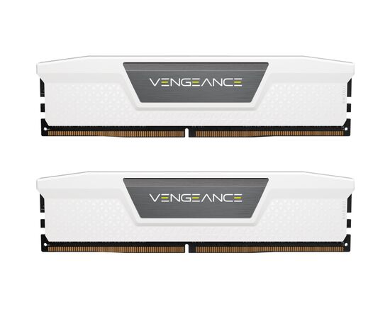 Модуль памяти для компьютера DDR5 64GB (2x32GB) 5600 MHz Vengeance White Corsair (CMK64GX5M2B5600C40W)
