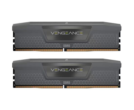 Модуль памяти для компьютера DDR5 32GB (2x16GB) 6000 MHz Vengeance Cool Grey Corsair (CMK32GX5M2D6000Z36)