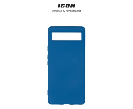 Чехол для мобильного телефона Armorstandart ICON Case Google Pixel 6a Blue (ARM70908), изображение 3 Чехол для мобильного телефона Armorstandart ICON Case Google Pixel 6a Blue (ARM70908), изображение 3