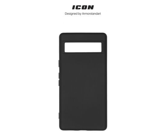 Чехол для мобильного телефона Armorstandart ICON Case Google Pixel 7a Black (ARM70910), изображение 3 Чехол для мобильного телефона Armorstandart ICON Case Google Pixel 7a Black (ARM70910), изображение 3