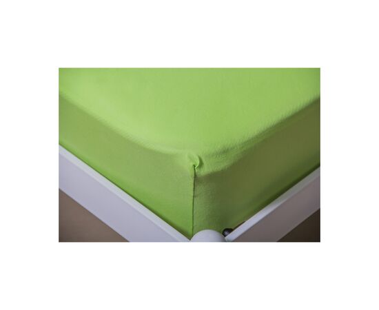 Простирадло Billerbeck трикотажне на резинці зелене яблуко 100х200 см (1671-Е31), зображення 3