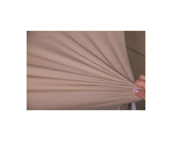 Простирадло Billerbeck трикотажне на резинці коричневий 100х200 см (1671-Е42), зображення 4