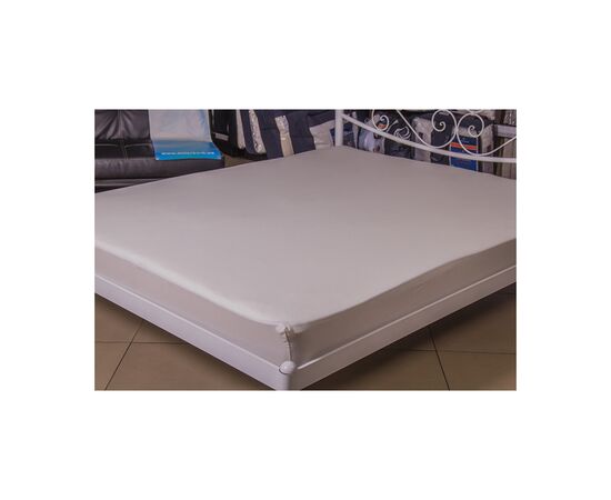 Простынь Billerbeck трикотажная на резинке перламутр 100х200 см (1671-Е02), изображение 2