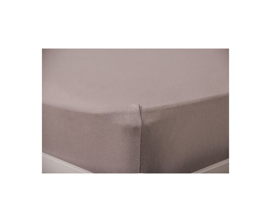 Простирадло Billerbeck трикотажне на резинці платиновий 100х200 см (1671-Е43), зображення 3