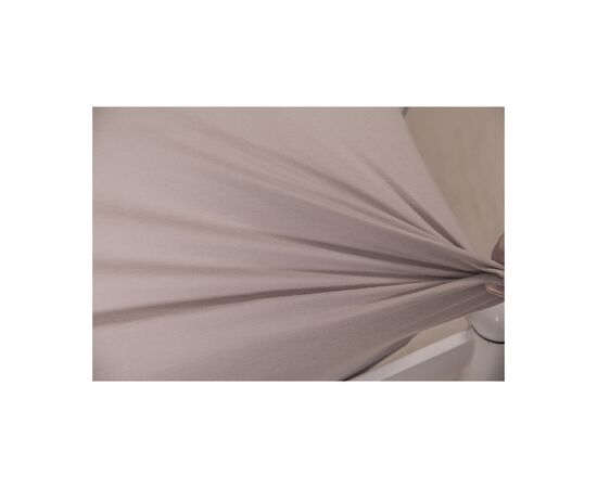 Простирадло Billerbeck трикотажне на резинці платиновий 100х200 см (1671-Е43), зображення 4