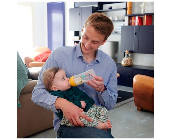 Бутылочка для кормления Bebe Confort Emotion, 270 мл, 0-12 мес (желтая) (3102201980), изображение 4