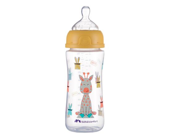 Бутылочка для кормления Bebe Confort Emotion, 360 мл, 6+ мес (желтая) (3102202030), изображение 2