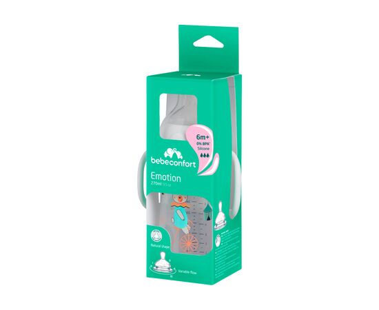 Бутылочка для кормления Bebe Confort Emotion PP Bottle 270 мл, 0-24 мес (3102201990), изображение 3 Бутылочка для кормления Bebe Confort Emotion PP Bottle 270 мл, 0-24 мес (3102201990), изображение 3