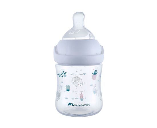 Бутылочка для кормления Bebe Confort EMOTION PHYSIO Urban Garden, 150 мл (белая) (3102209110), изображение 2 Бутылочка для кормления Bebe Confort EMOTION PHYSIO Urban Garden, 150 мл (белая) (3102209110), изображение 2