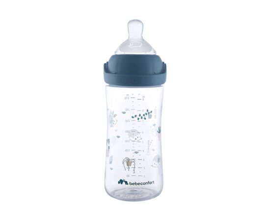 Бутылочка для кормления Bebe Confort EMOTION PHYSIO Urban Garden, 270 мл (синяя) (3102209130)