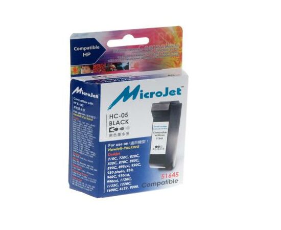 Картридж Microjet для HP №45 Black 850C/1100C/1600C (HC-05)