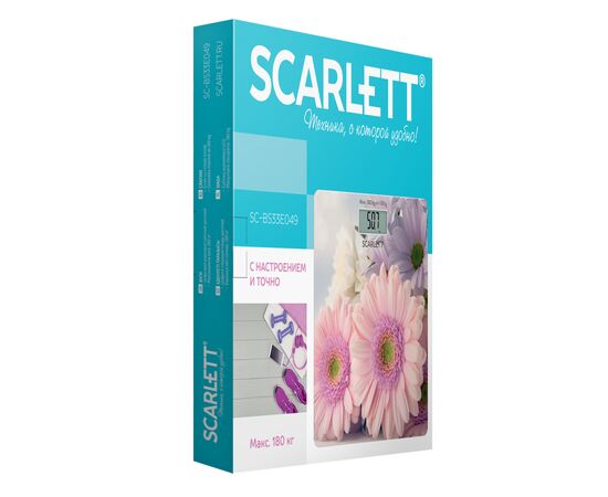 Весы напольные Scarlett SC-BS33E049, изображение 2 Весы напольные Scarlett SC-BS33E049, изображение 2