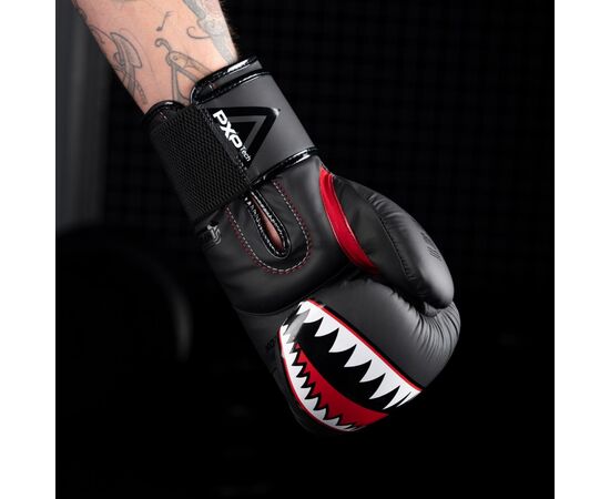 Боксерские перчатки Phantom Fight Squad Schwarz Black 12oz (PHBG2216-12), изображение 6 Боксерские перчатки Phantom Fight Squad Schwarz Black 12oz (PHBG2216-12), изображение 6