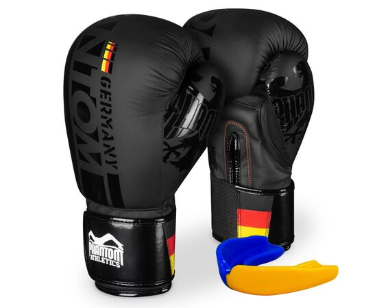 Боксерские перчатки Phantom Germany Black 12oz (PHBG2189-12)