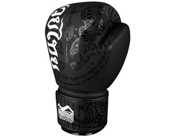 Боксерские перчатки Phantom Muay Thai Black 14oz (PHBG2329-14), изображение 2 Боксерские перчатки Phantom Muay Thai Black 14oz (PHBG2329-14), изображение 2
