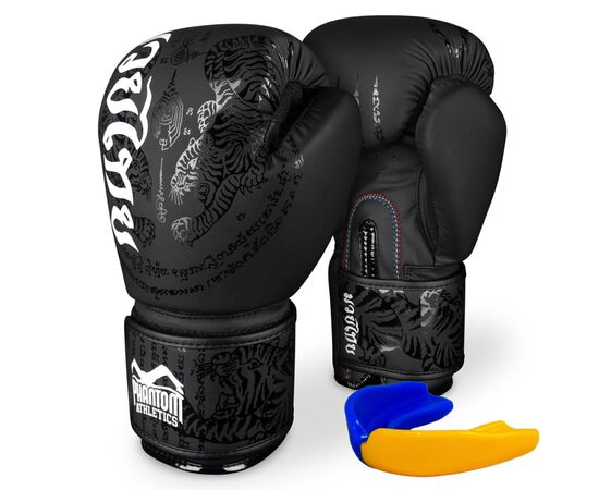 Боксерские перчатки Phantom Muay Thai Black 14oz (PHBG2329-14)