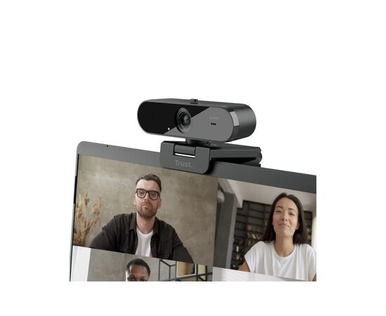 Веб-камера Trust Taxon QHD Webcam Eco Black (24732), изображение 2 Веб-камера Trust Taxon QHD Webcam Eco Black (24732), изображение 2