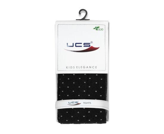 Колготки UCS Socks в горошек (M0C0301-2422-158G-black), изображение 2 Колготки UCS Socks в горошек (M0C0301-2422-158G-black), изображение 2