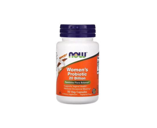 Пробіотики Now Foods Пробіотики Для Жінок, 20 млрд КУО, Woman's Probiotic, 20 Billion, Nоw Fo (NOW-02906)