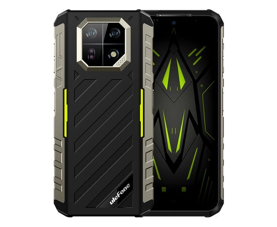 Мобільний телефон Ulefone Armor 22 8/128Gb Black Green (6937748735540)