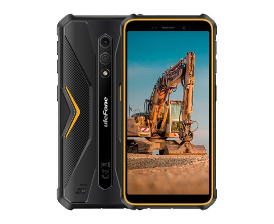 Мобильный телефон Ulefone Armor X12 3/32Gb Black Orange (6937748735625)