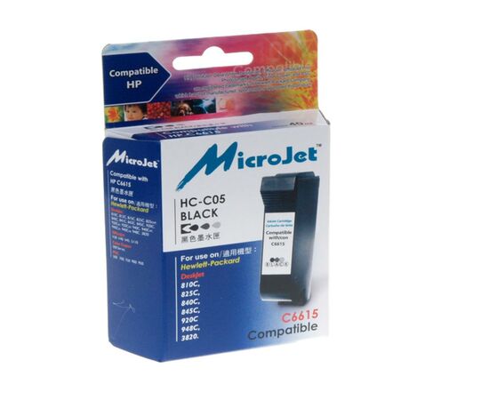 Картридж Microjet для HP №15 Black (HC-C05)