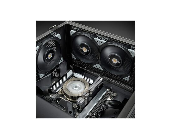 Кулер для корпуса ThermalTake TOUGHFAN 14 Radiator Fan 1Pack (CL-F118-PL14BL-A), изображение 6 Кулер для корпуса ThermalTake TOUGHFAN 14 Radiator Fan 1Pack (CL-F118-PL14BL-A), изображение 6