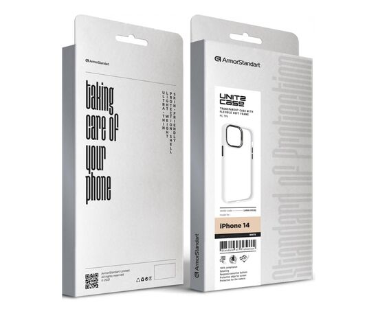Чехол для мобильного телефона Armorstandart UNIT2 Apple iPhone 14 White (ARM69938), изображение 5