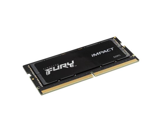 Модуль памяти для ноутбука SoDIMM DDR5 16GB 5600 MHz Impact Kingston Fury (ex.HyperX) (KF556S40IB-16), изображение 5 Модуль памяти для ноутбука SoDIMM DDR5 16GB 5600 MHz Impact Kingston Fury (ex.HyperX) (KF556S40IB-16), изображение 5