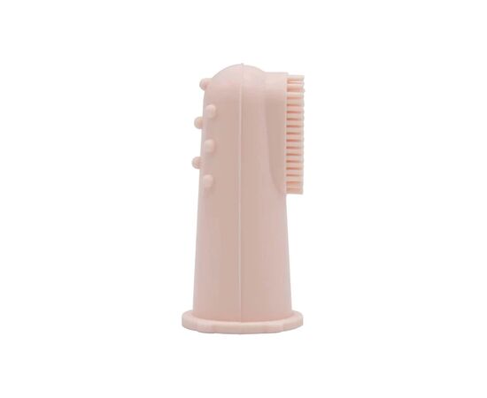 Дитяча зубна щітка Difrax Cиліконова, масажна, Pink (377 Pink)